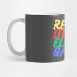 Real Life Elite Gamer (Mood Colors) - Pocket ver. Mug